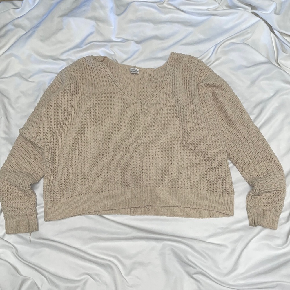 Cropped sweater